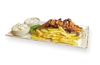 Mixed Grill cu Aripioare de Pui 500g