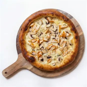 PIZZA POLLO E GORGONZOLA